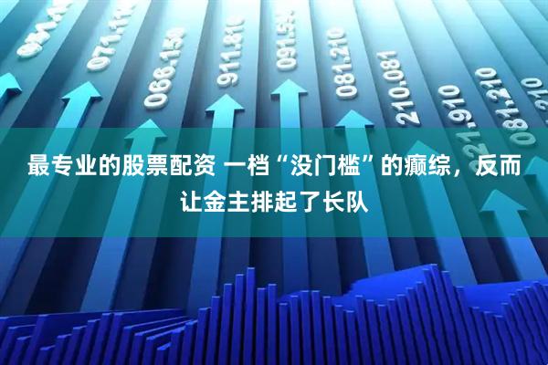 最专业的股票配资 一档“没门槛”的癫综，反而让金主排起了长队